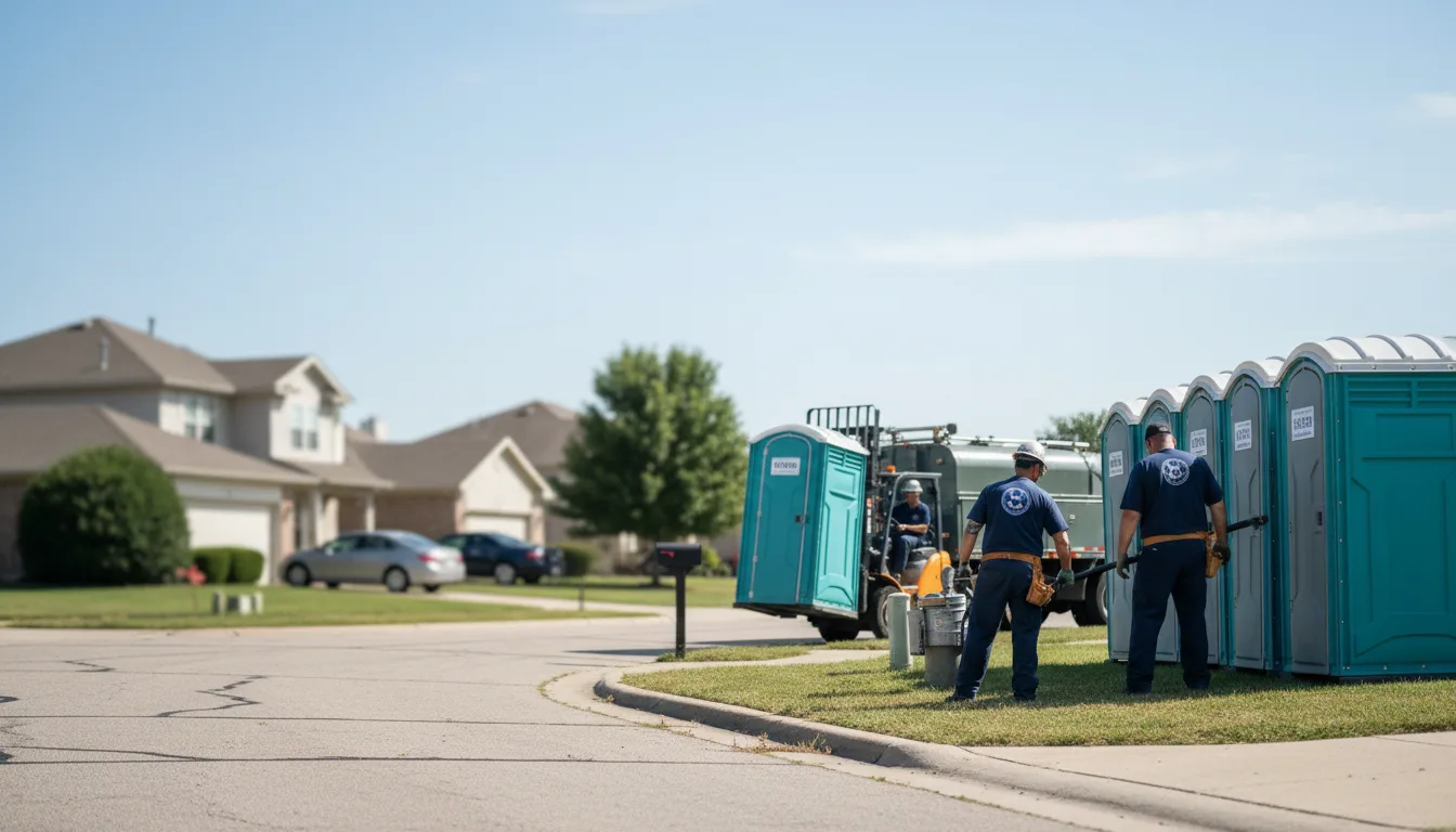 Porta Potty Rental in Overpeck, OH near me